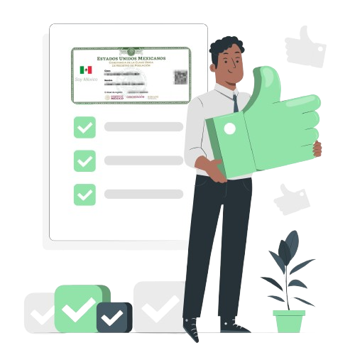 CURP certificada