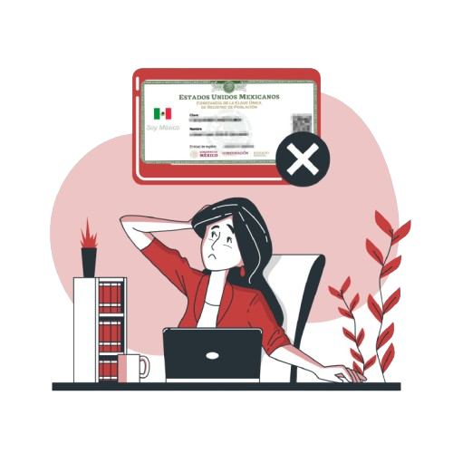 CURP no certificada